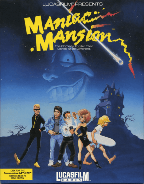 File:Maniac Mansion cover.png